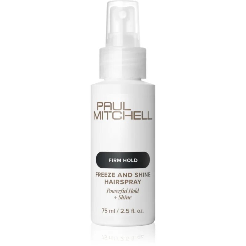 Paul Mitchell Firm Hold Freeze and Shine Hairspray lak na vlasy pro hrubé vlasy 75 ml