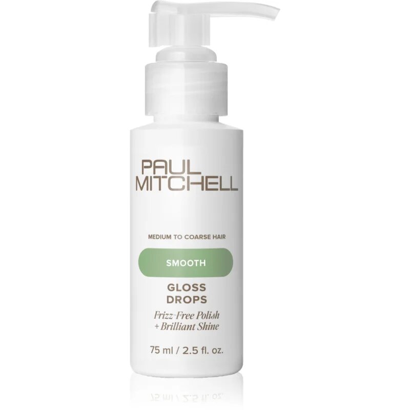Paul Mitchell Smooth Gloss Drops sérum na vlasy pro lesk a hebkost vlasů 75 ml