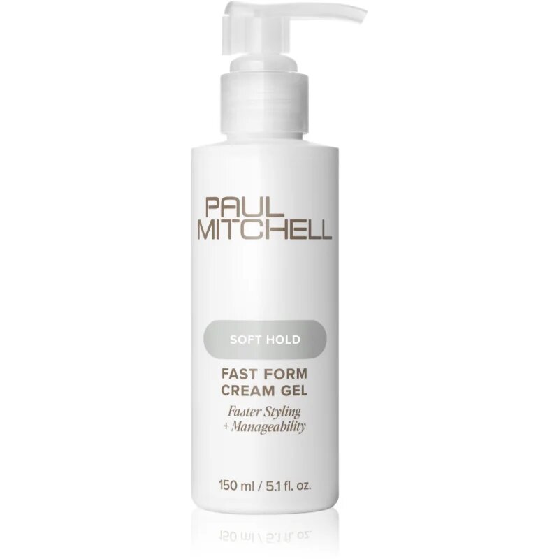 Paul Mitchell Soft Hold Fast Form Cream Gel stylingový krémový gel urychlující schnutí 150 ml