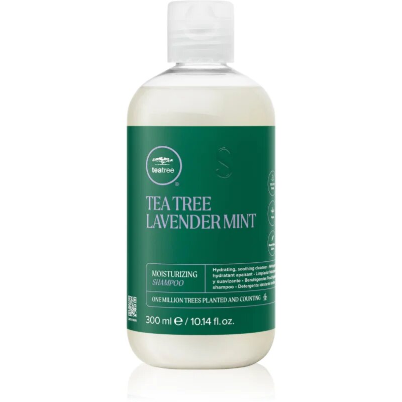 Paul Mitchell Tea Tree Lavender Mint hydratační a zklidňující šampon pro suché a nepoddajné vlasy 300 ml