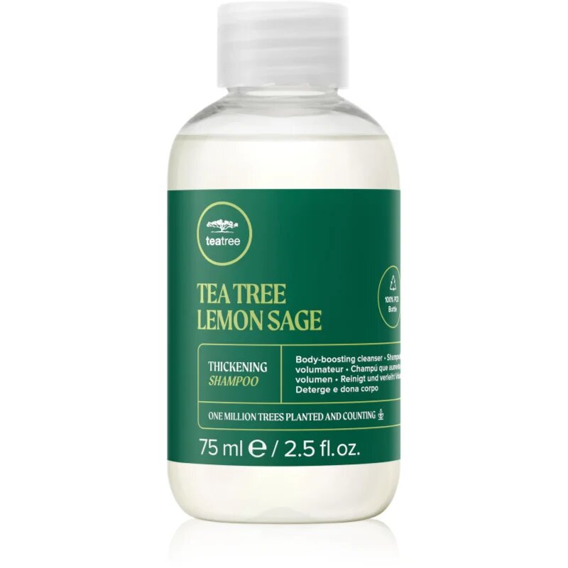 Paul Mitchell Tea Tree Lemon Sage energizující šampon pro hustotu vlasů 75 ml