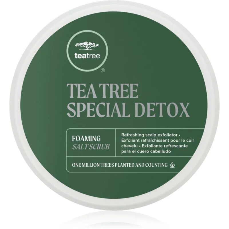 Paul Mitchell Tea Tree Special Detox Foaming Salt Scrub pěnový peeling na vlasy a vlasovou pokožku 184 ml
