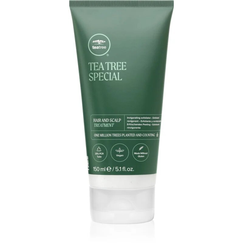 Paul Mitchell Tea Tree Special Hair And Scalp Treatment osvěžující čisticí peeling pro vlasovou pokožku 150 ml