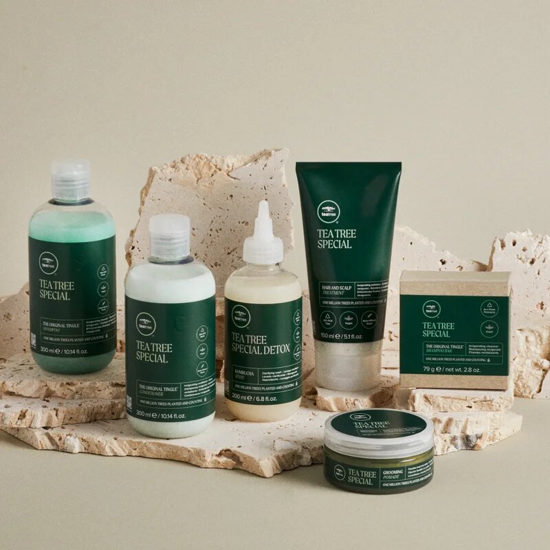 Paul Mitchell Tea Tree Special Hair And Scalp Treatment osvěžující čisticí peeling pro vlasovou pokožku 500 ml