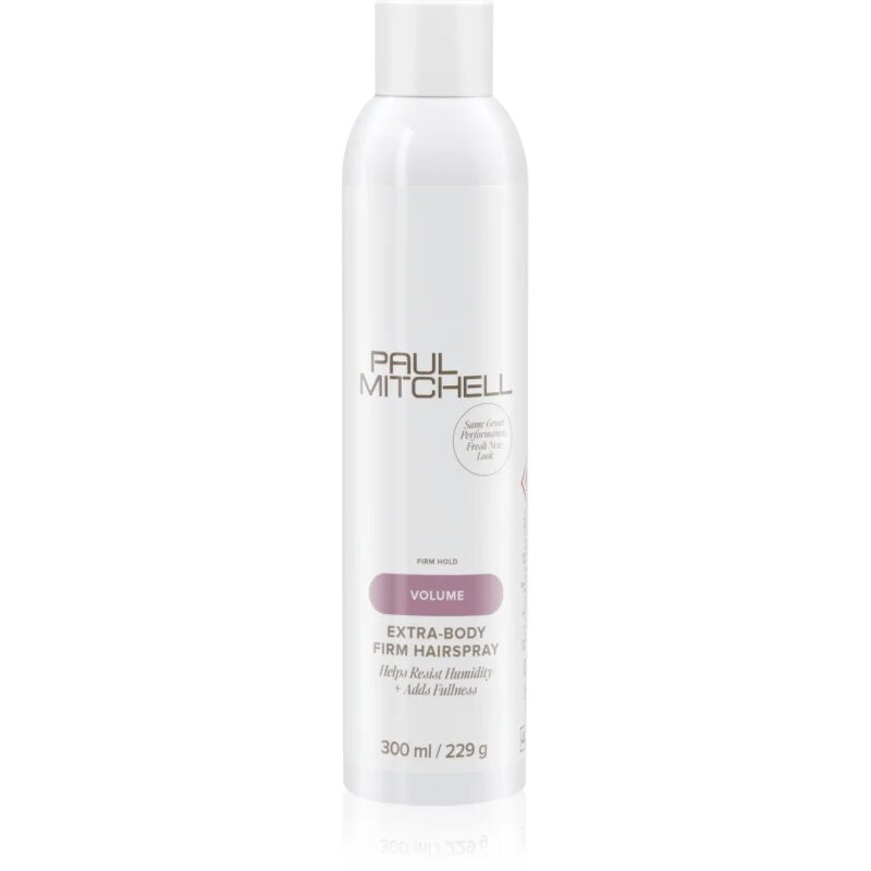 Paul Mitchell Volume Extra-Body Firm Hairspray silný lak na vlasy pro objem a lesk 300 ml