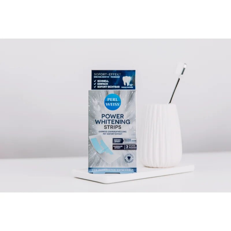 Perl Weiss Power Whitening Strips bělicí zubní pásky 5x2 ks