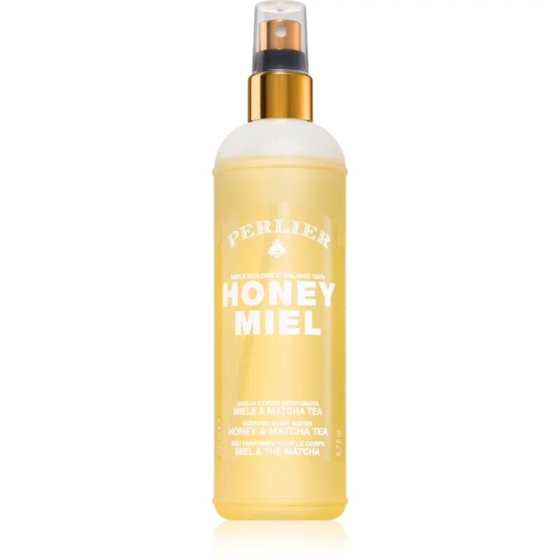 Perlier Honey Miel Honey & Matcha Tea parfémovaný tělový sprej pro ženy 200 ml