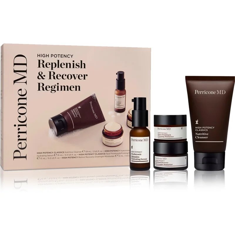 Perricone MD High Potency Replenish & Recover Regimen dárková sada pro hydrataci a vypnutí pokožky