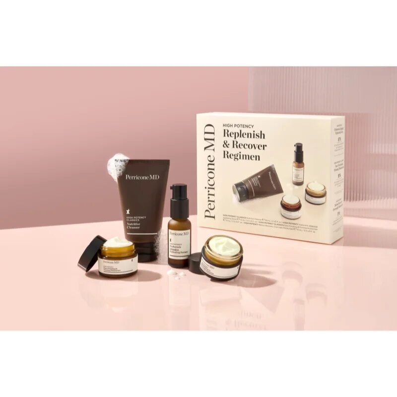 Perricone MD High Potency Replenish & Recover Regimen dárková sada pro hydrataci a vypnutí pokožky