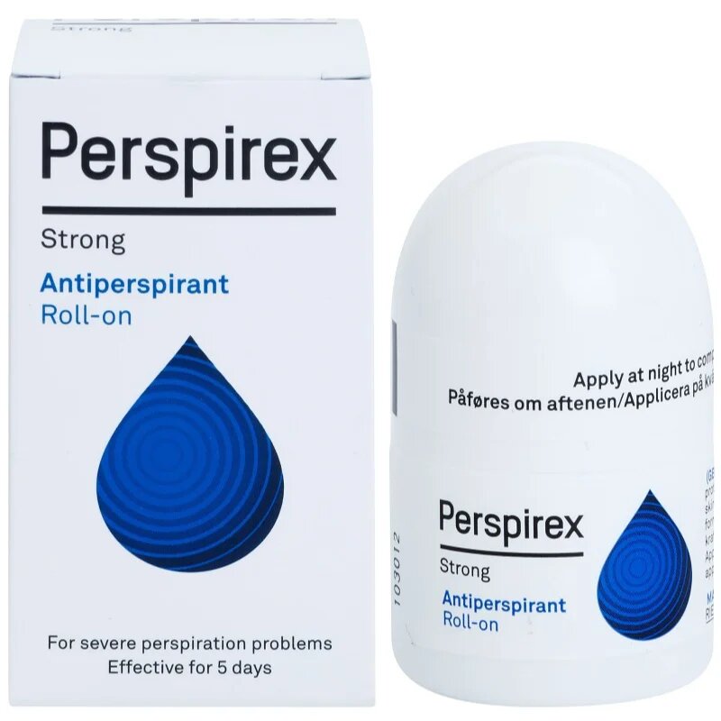 Perspirex Strong antiperspirant roll-on s účinkem 5 dní 20 ml