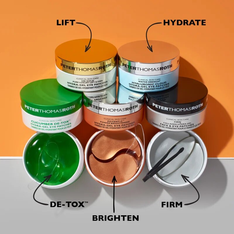 Peter Thomas Roth 24K Gold Hydra-Gel Eye Patches 30 pairs hydratační gelová maska na oči 30 pár