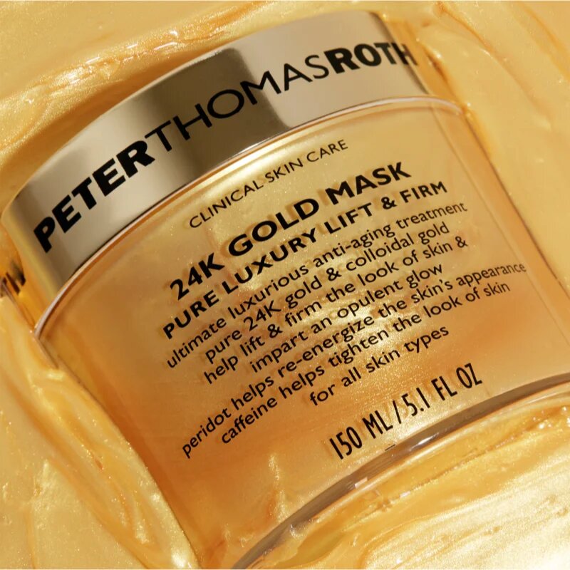 Peter Thomas Roth 24K Gold Mask luxusní zpevňující maska na obličej s liftingovým efektem 150 ml