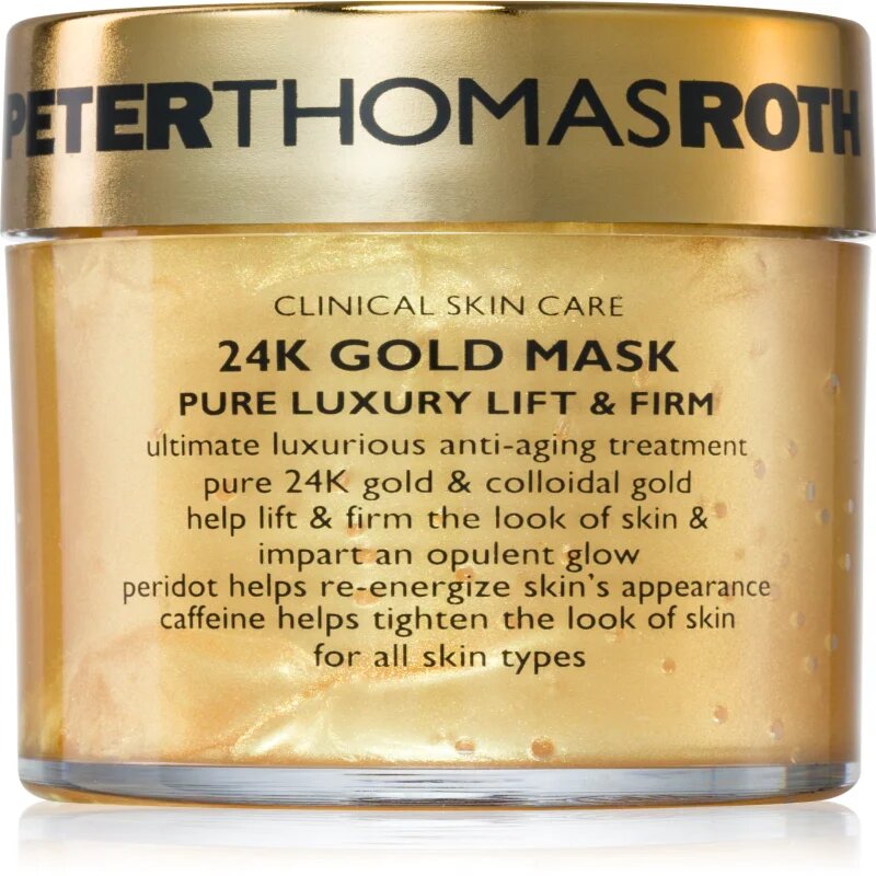 Peter Thomas Roth 24K Gold Mask luxusní zpevňující maska na obličej s liftingovým efektem 50 ml