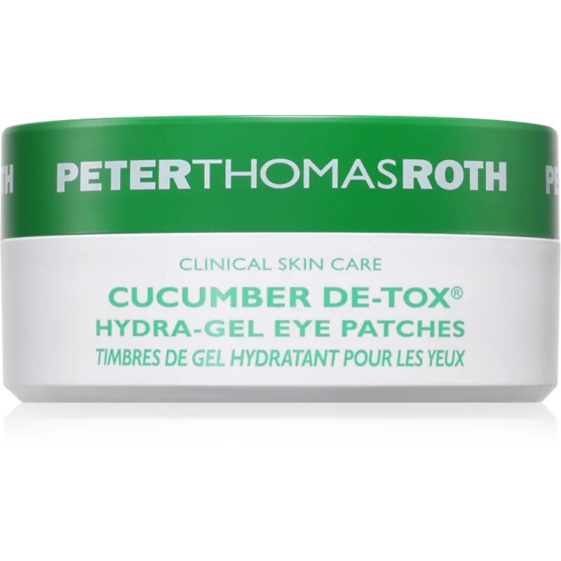 Peter Thomas Roth Cucumber De-Tox Hydra-Gel Eye Patches hydratační gelová maska na oči 60 ks