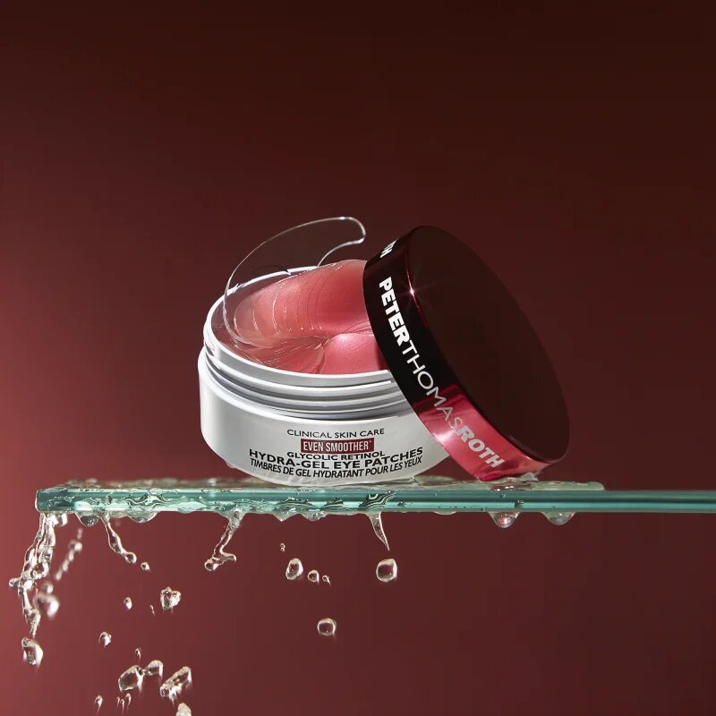 Peter Thomas Roth EVEN SMOOTHER™ Glycolic Retinol Hydra-Gel Eye Patches hydratační gelové polštářky na oční okolí 60 ks