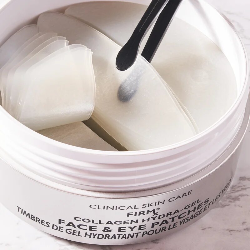 Peter Thomas Roth FIRMx Collagen Hydra-Gel Eye & Face Patches hydratační gelové polštářky na obličej a oční okolí 90 ks