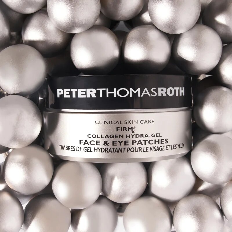 Peter Thomas Roth FIRMx Collagen Hydra-Gel Eye & Face Patches hydratační gelové polštářky na obličej a oční okolí 90 ks