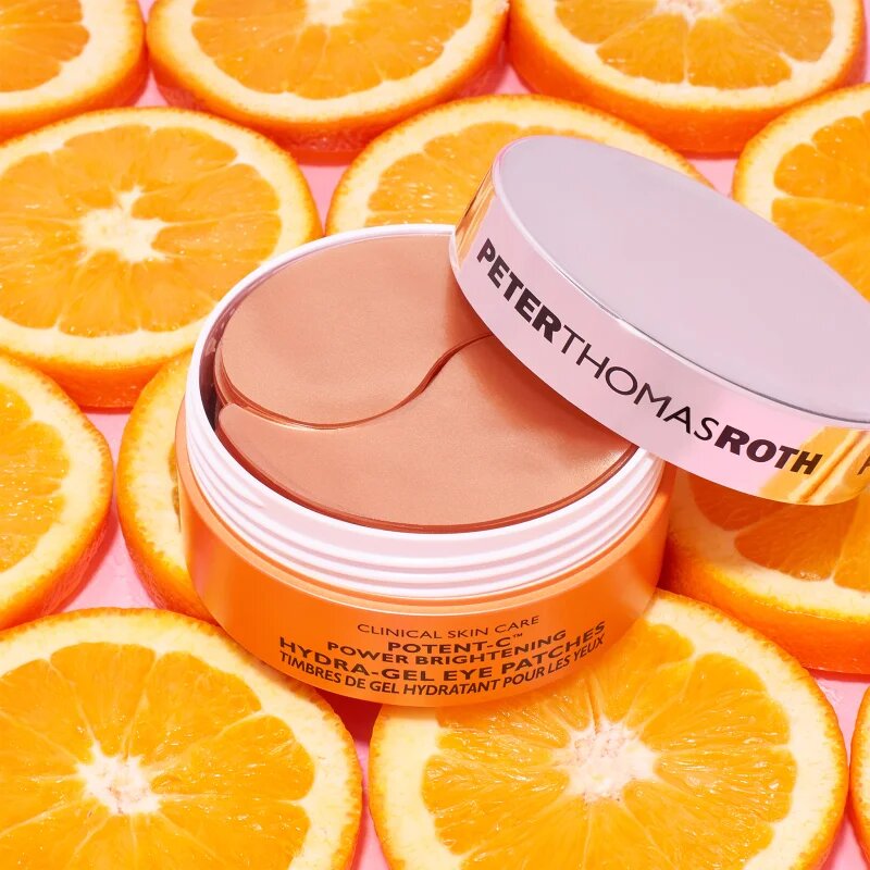 Peter Thomas Roth Potent-C Hydra-Gel Eye Patches gelové polštářky pro rozjasnění pleti 60 ks