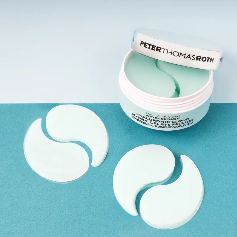 Peter Thomas Roth Water Drench Hyaluronic Cloud Eye Patches hydratační gelové polštářky na oční okolí 60 ks