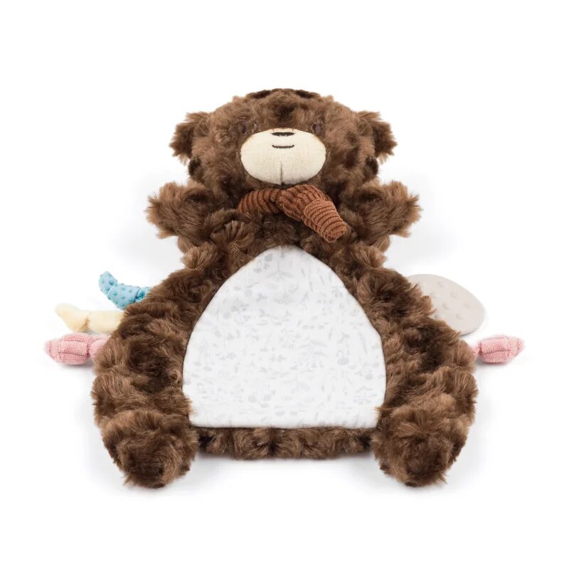 Petite&Mars Cuddly Toy Bear plyšová hračka pro děti od narození Matt 1 ks