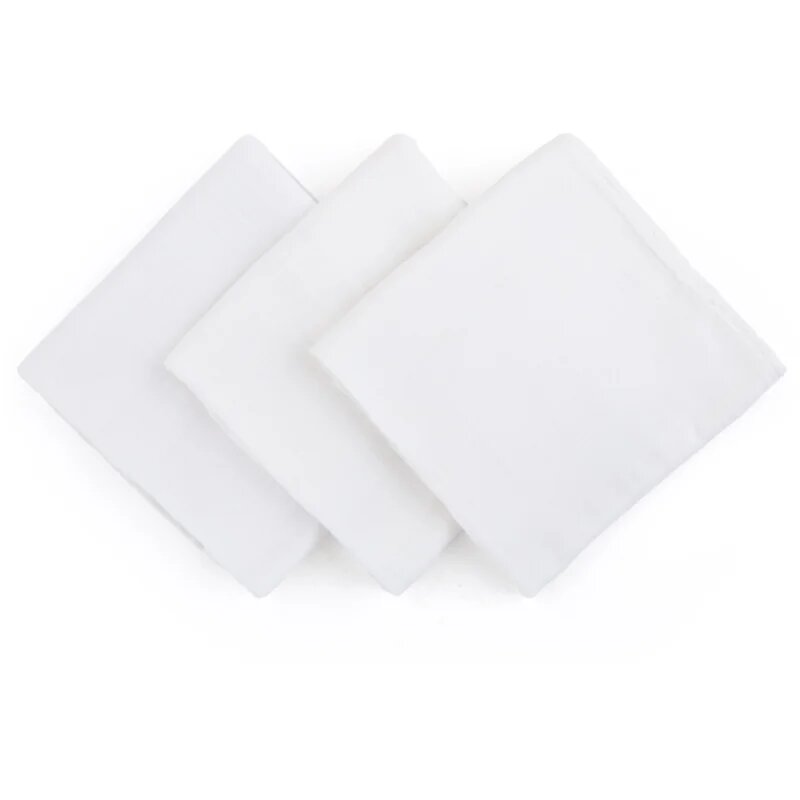 Petite&Mars Moussy látkové pleny Total White 68 x 68 cm 3 ks