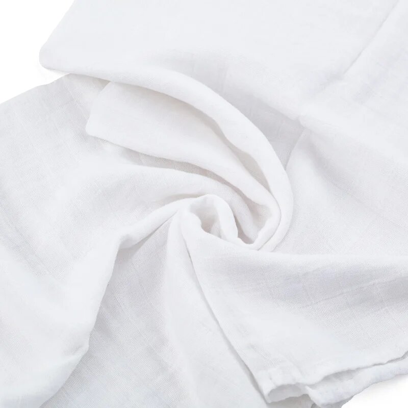Petite&Mars Moussy látkové pleny Total White 68 x 68 cm 3 ks