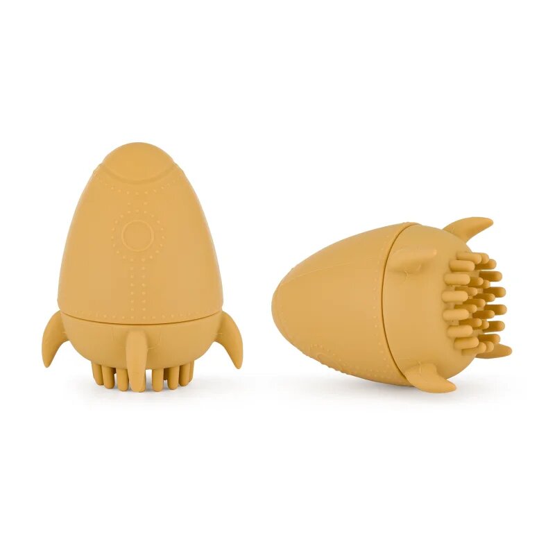 Petite&Mars Splashy Rocket 6m+ hračka do vody Intense Ochre 1 ks
