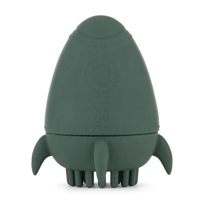 Petite&Mars Splashy Rocket 6m+ hračka do vody Misty Green 1 ks