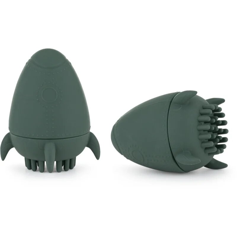 Petite&Mars Splashy Rocket 6m+ hračka do vody Misty Green 1 ks