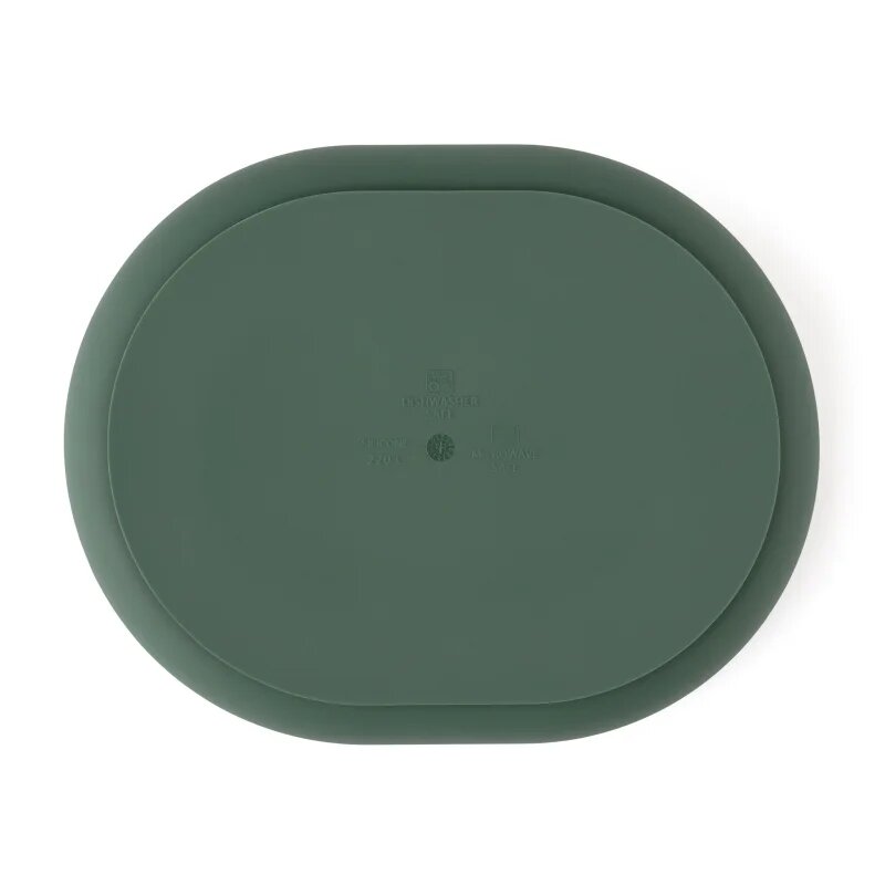 Petite&Mars Take&Match 6m+ dělený talíř s přísavkou Misty Green 1 ks