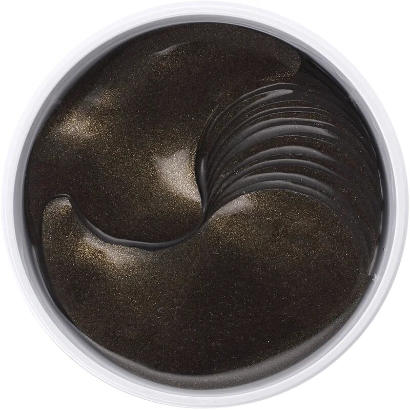 Petitfée Black Pearl & Gold hydrogelová maska na oční okolí 60 ks
