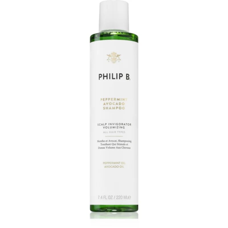 Philip B. Peppermint Avocado osvěžující šampon 220 ml