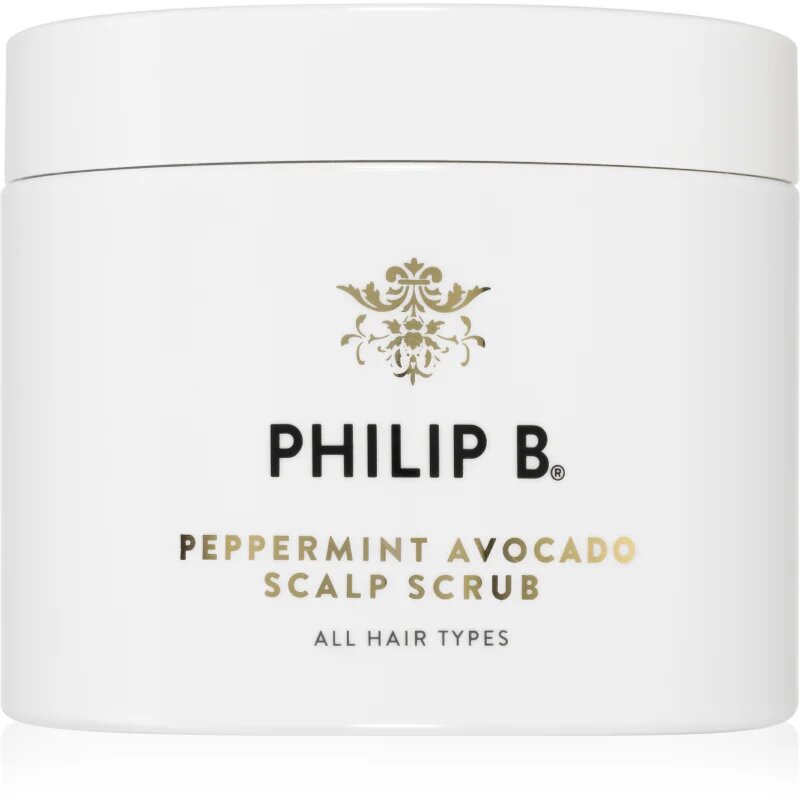Philip B. Peppermint Avocado peelingový šampon 236 ml