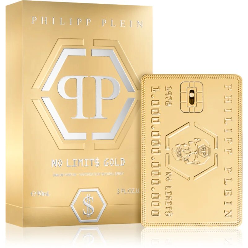 Philipp Plein No Limit$ Gold parfémovaná voda pro muže 90 ml