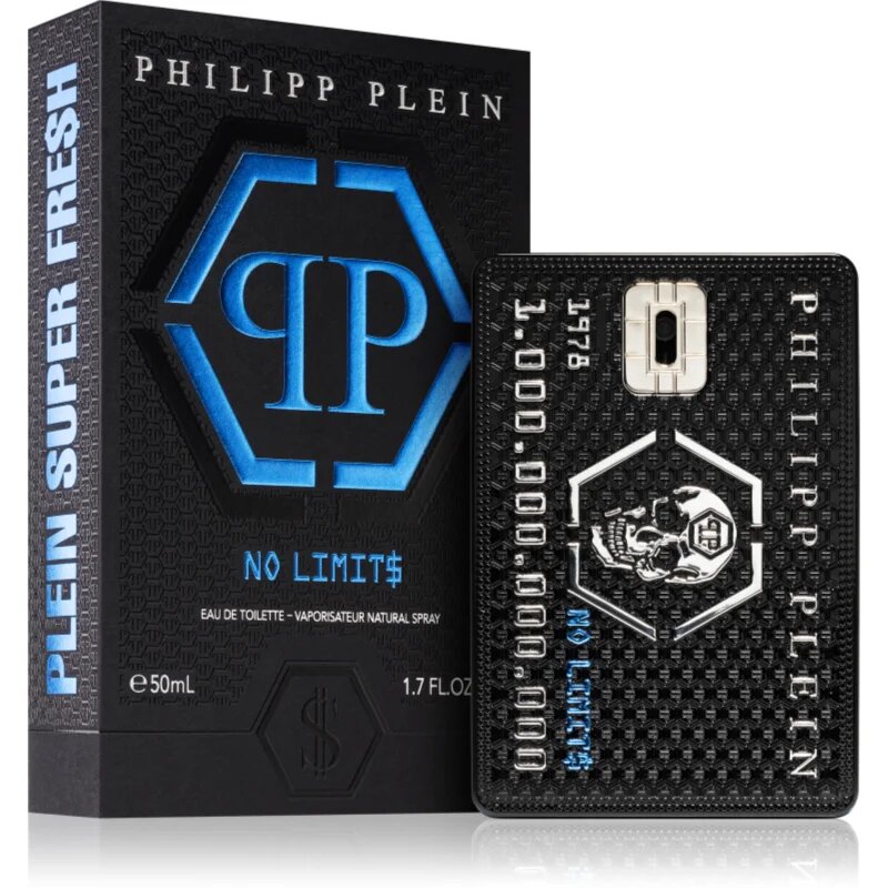 Philipp Plein No Limit$ Super Fresh toaletní voda pro muže 50 ml