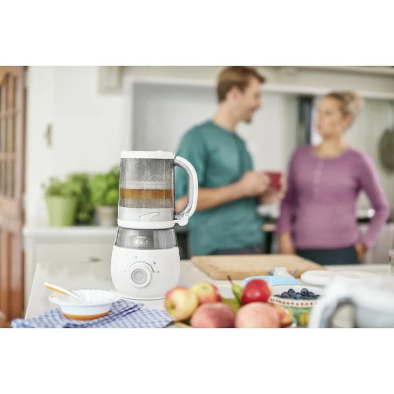 Philips Avent Baby Food Maker 4in1 SCF885/01 parní hrnec a mixér 4 v 1 1 ks