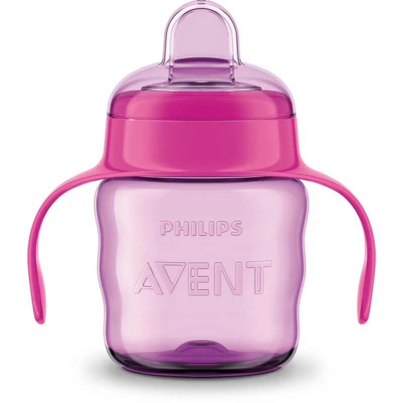 Philips Avent Classic SCF551/03 6 m+ hrnek s držadly Pink 1 ks
