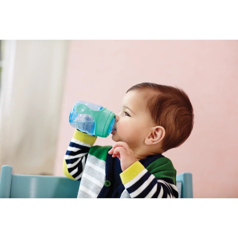 Philips Avent Classic SCF551/05 6 m+ hrnek s držadly Blue 200 ml