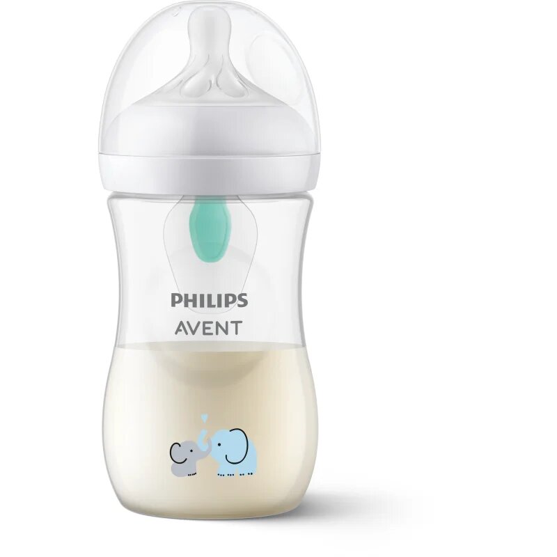 Philips Avent Natural Response AirFree SCY673/81 kojenecká láhev 3-6 m Elephant 1 ks