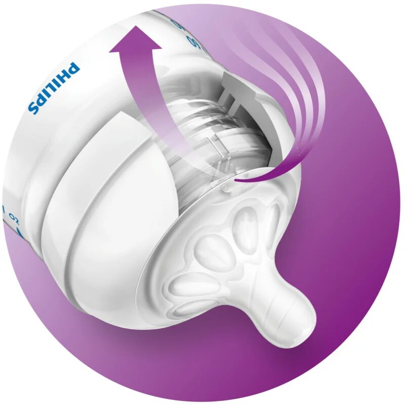 Philips Avent Natural SCF039/17 kojenecká láhev First Flow 0 m 1 ks