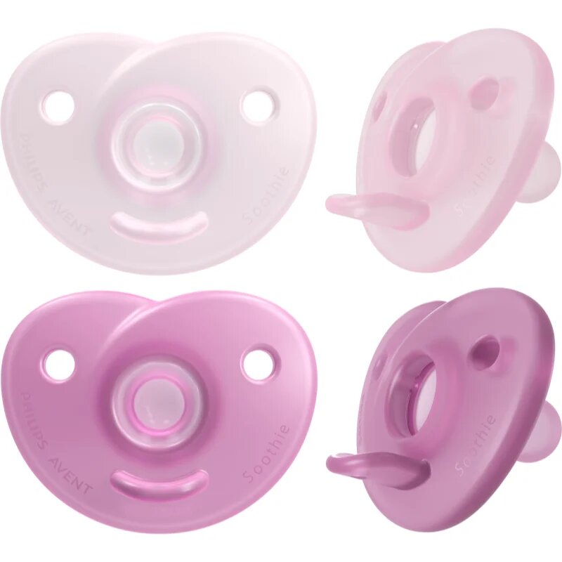 Philips Avent Soothie SCF099/27 0-6 m dudlík Girl 2 ks
