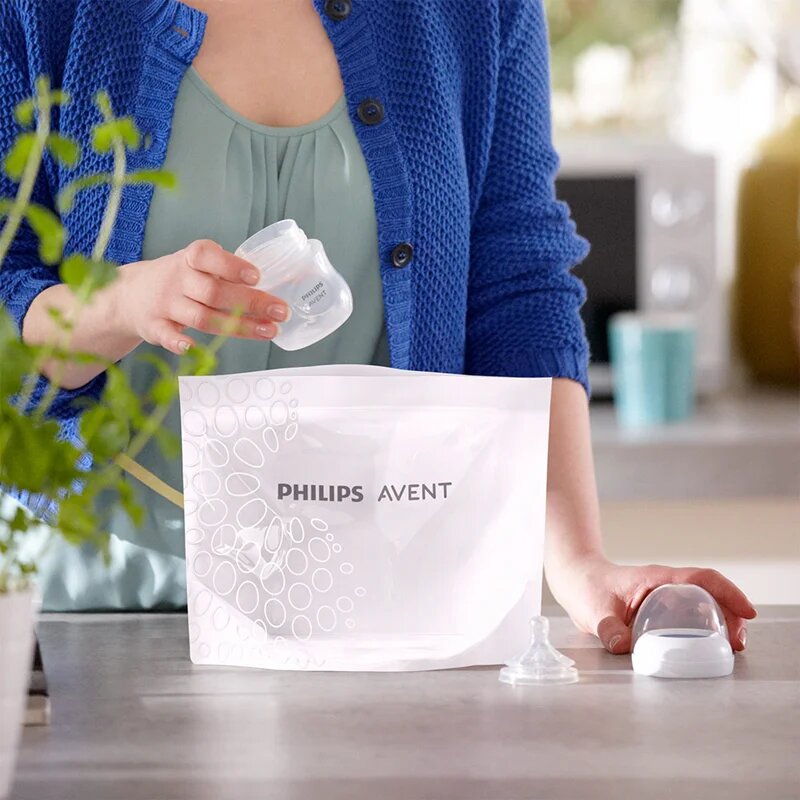 Philips Avent Steriliser bags SCF297/05 sterilizační sáčky do mikrovlnné trouby 5 ks