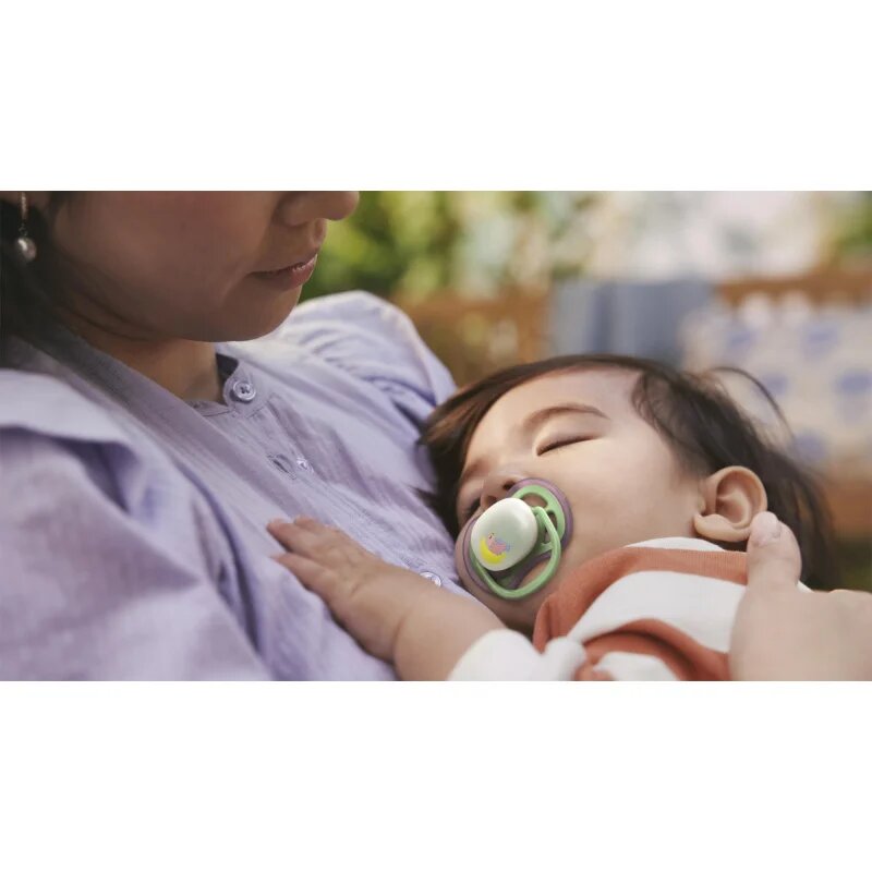 Philips Avent Ultra Air Day&Night SCF376/29 6-18m dudlík Girl 2 ks