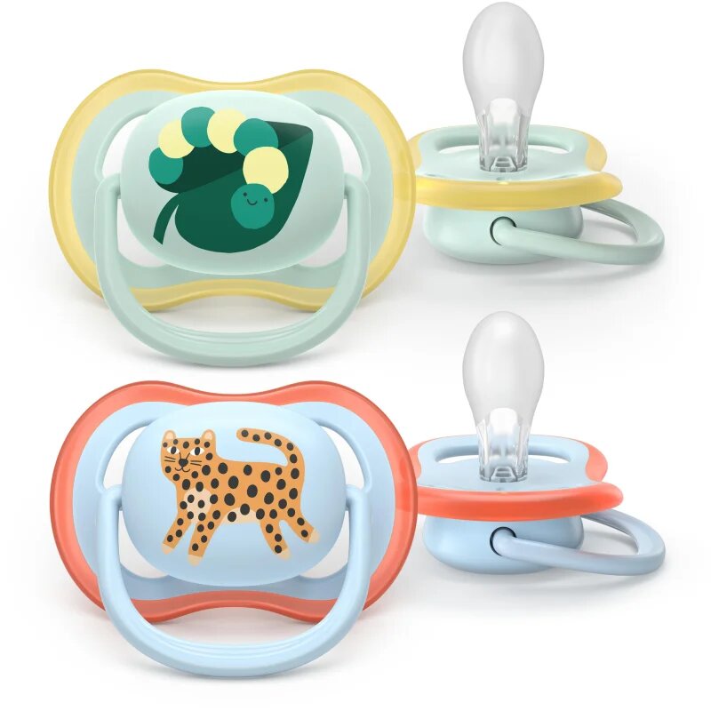 Philips Avent Ultra Air SCF087/02 0-6m dudlík Boy 2 ks
