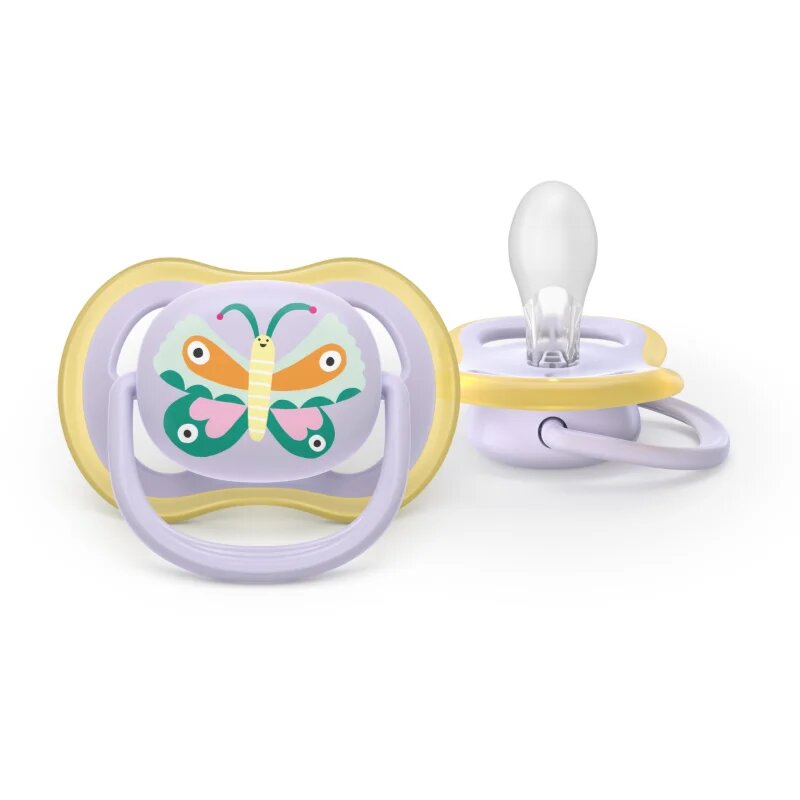 Philips Avent Ultra Air SCF087/04 0-6m dudlík Girl 2 ks