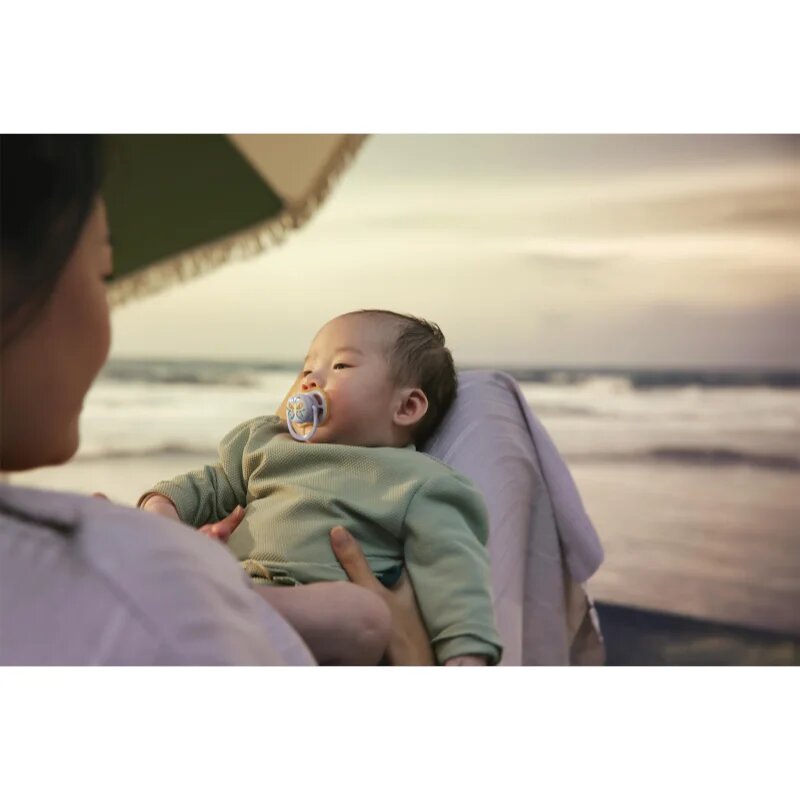 Philips Avent Ultra Air SCF087/04 0-6m dudlík Girl 2 ks