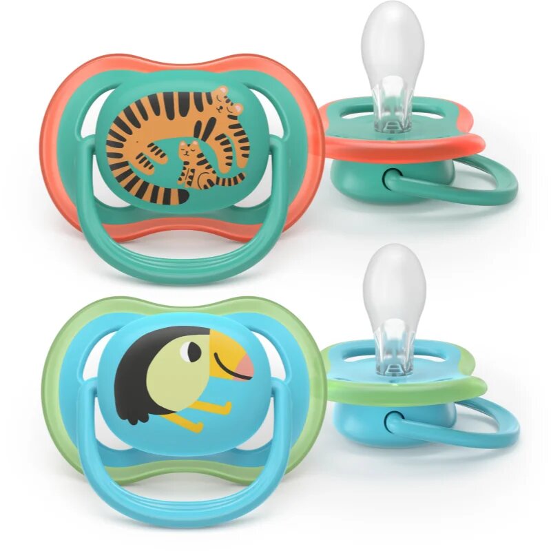 Philips Avent Ultra Air SCF087/11 6-18m dudlík Boy 2 ks