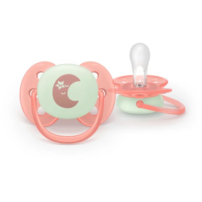 Philips Avent Ultrasoft Night SCF094/02 0-6m dudlík Neutral 2 ks