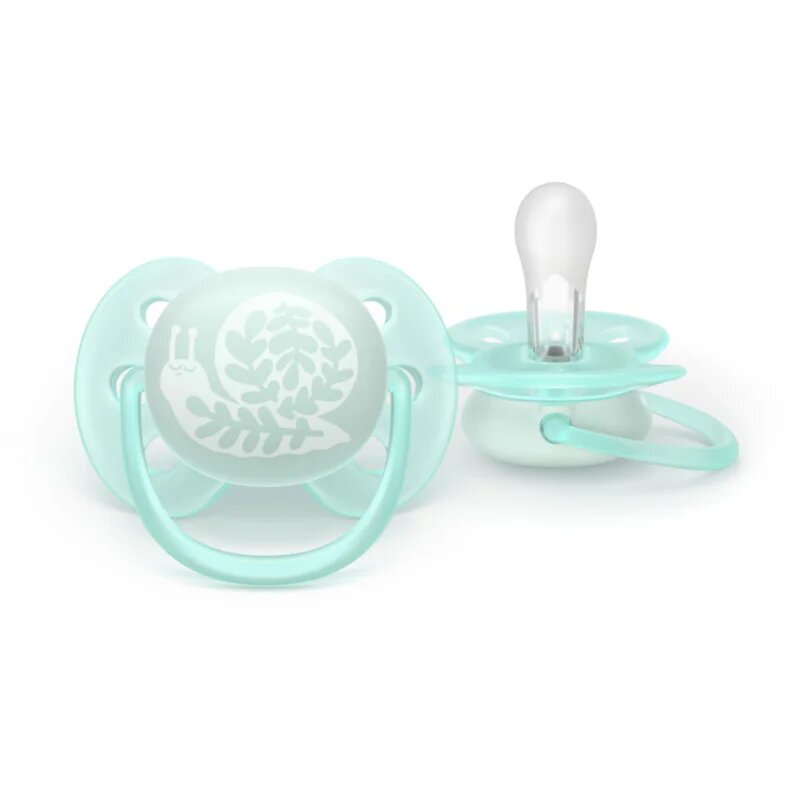 Philips Avent Ultrasoft SCF091/41 0-6 m dudlík Neutral 2 ks