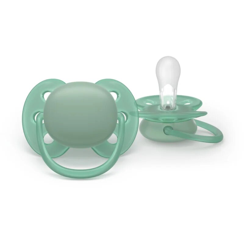 Philips Avent Ultrasoft SCF091/42 6-18 m dudlík Boy 2 ks